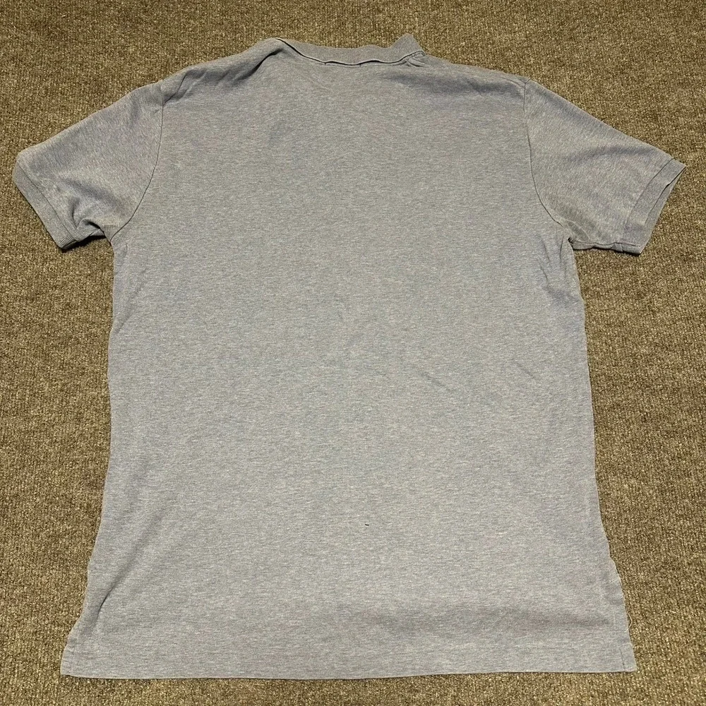 Polo Ralph Lauren Mens Large Blue Short Sleeve Cotton Polo Shirt Pony